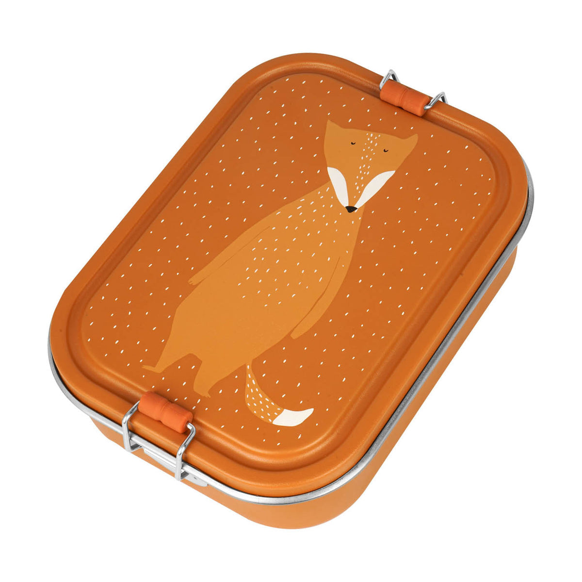 Trixie Large Stainless Steel Lunch Box - Mr. Fox