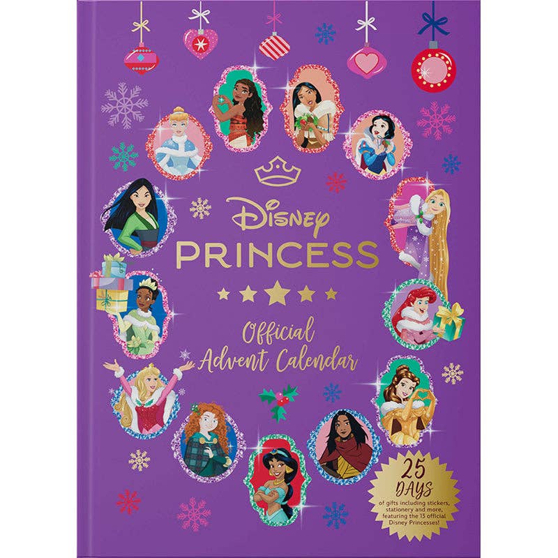 Insight Editions Disney Princess The Official Advent Calendar with 25 surprises
