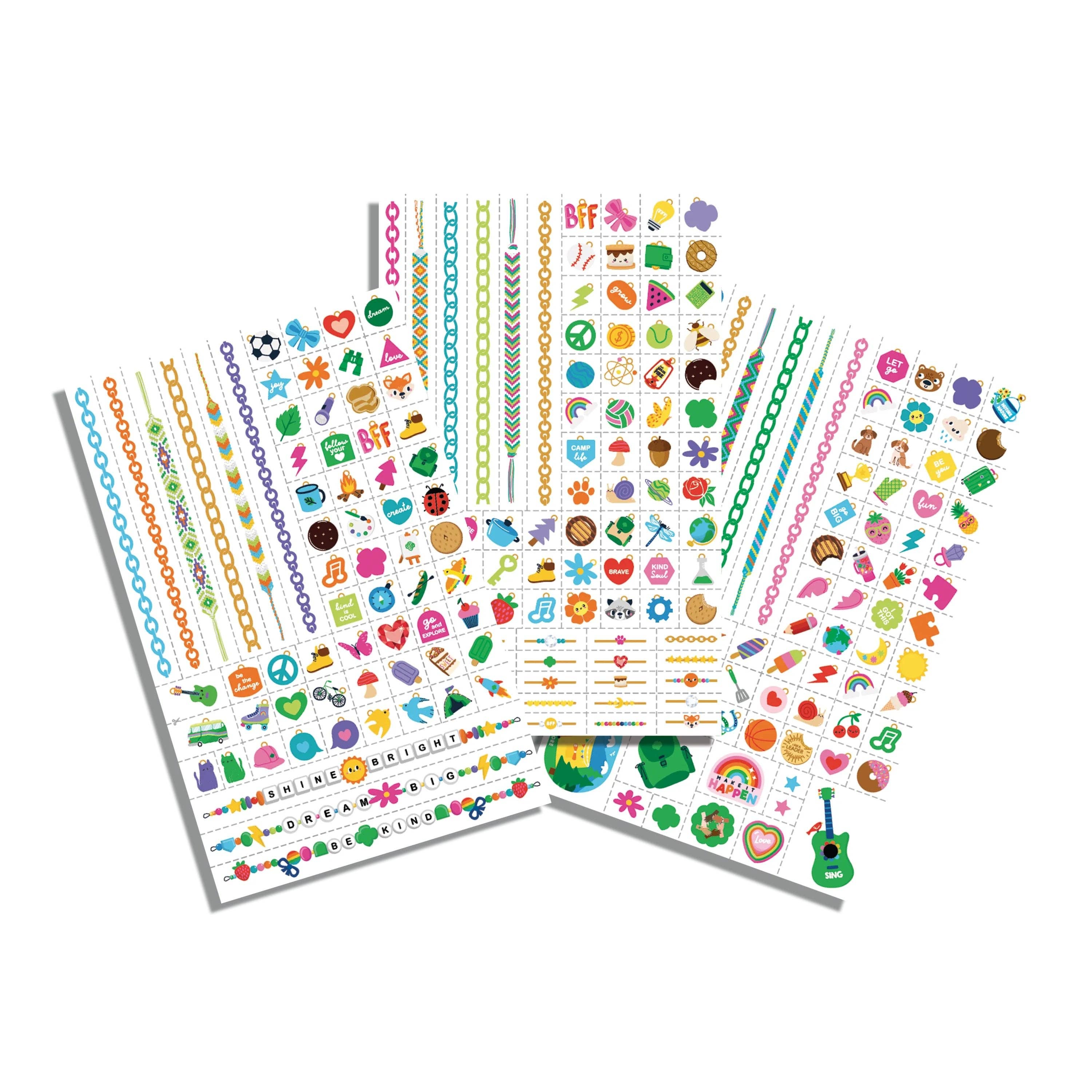 OOLY x Girl Scouts: Do-It-Yourself Tattoo Jewelry (3 Sheet Set)
