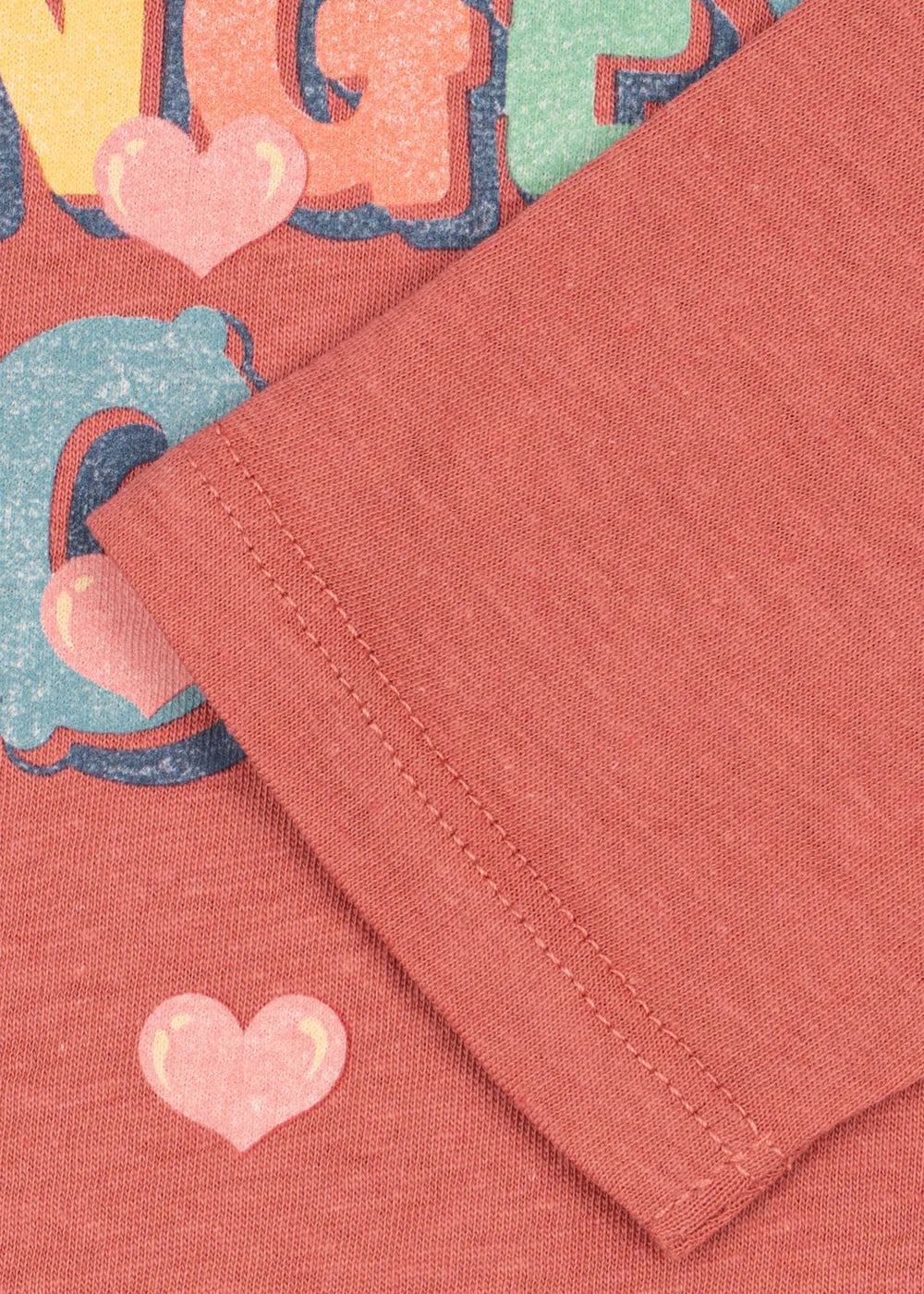 Konges Sløjd Era LS Tee Faded Rose back