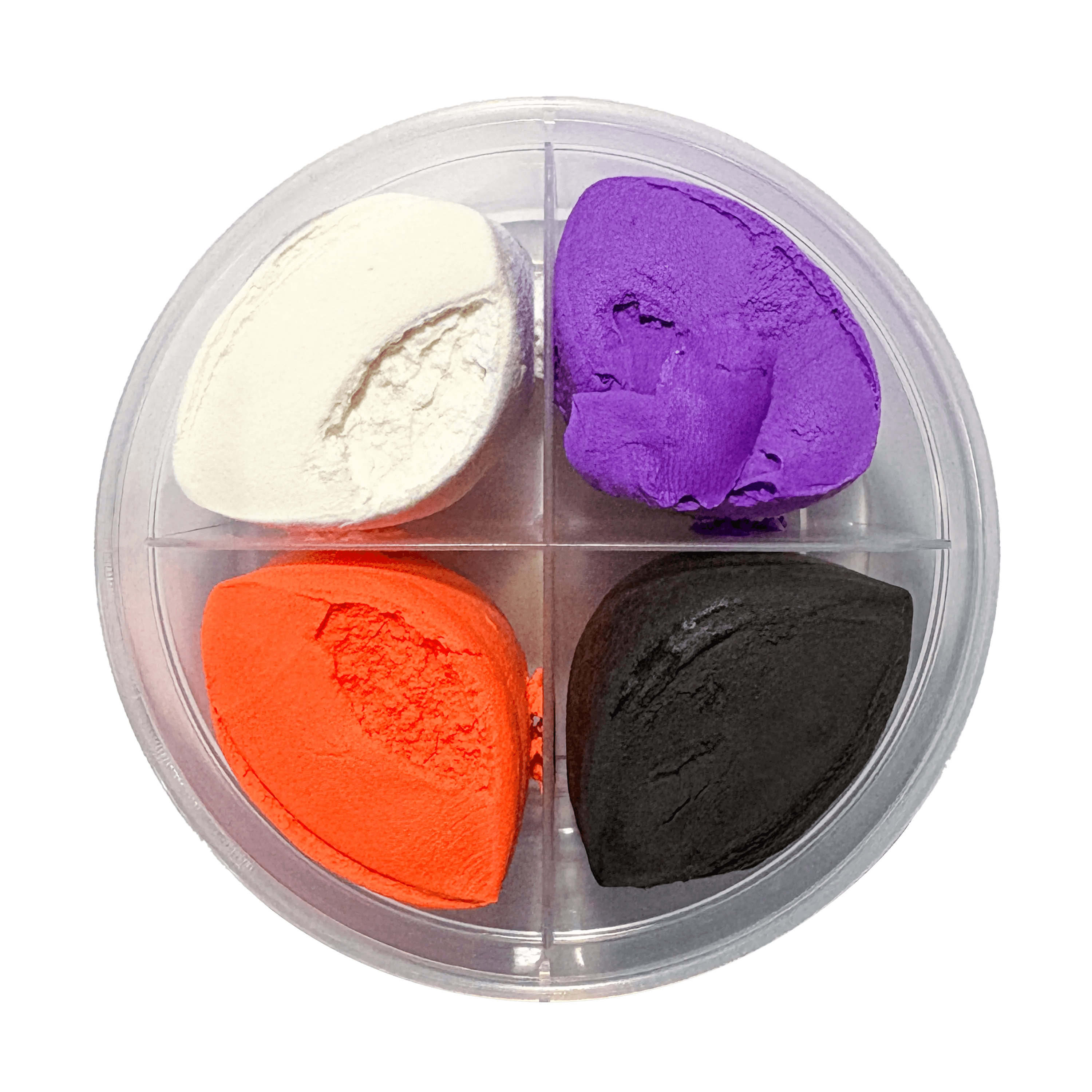 Ooly Creatibles Air Dry Clay Kit Spooky BFFs, four clay colors