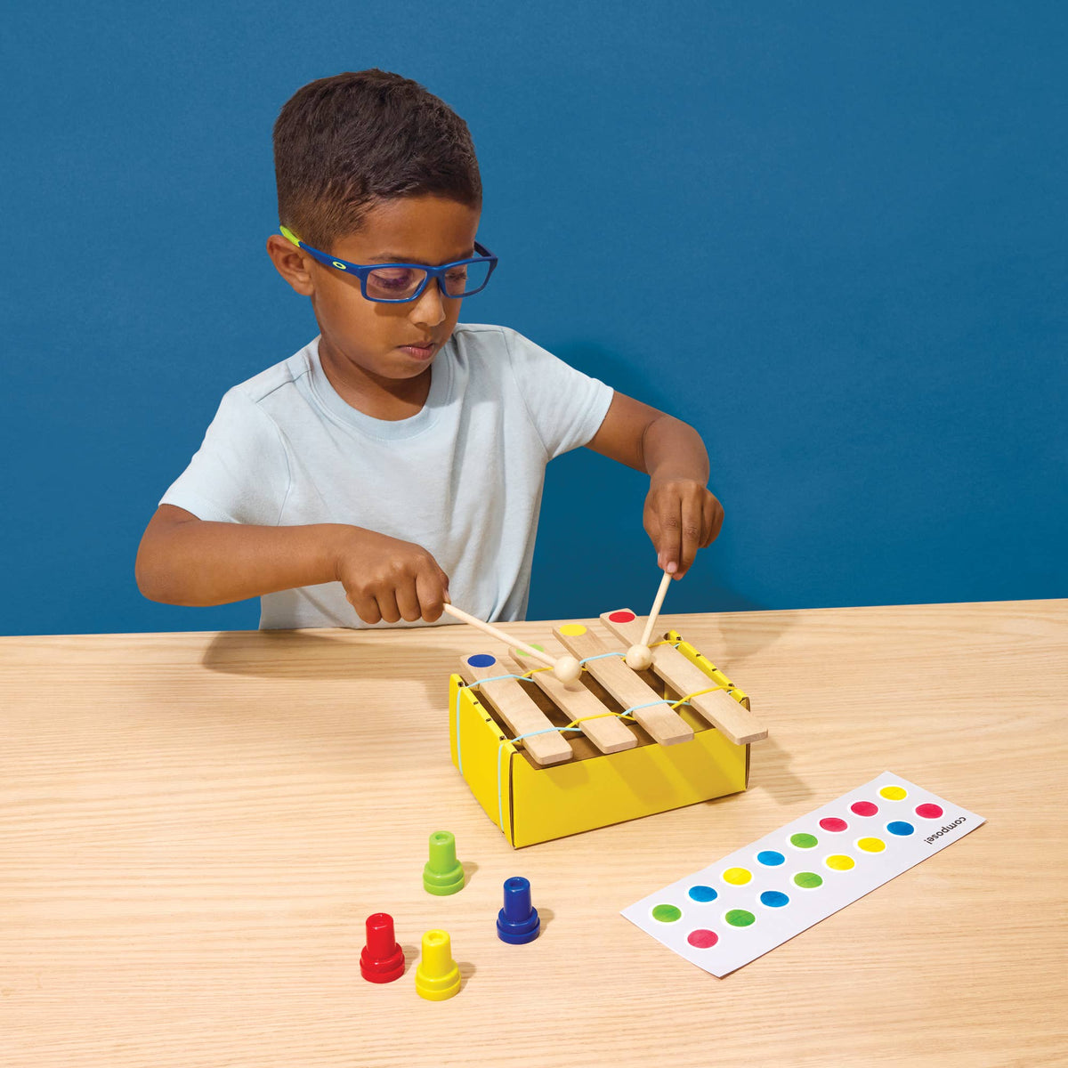 KiwiCo Little Musician music kit, view 4