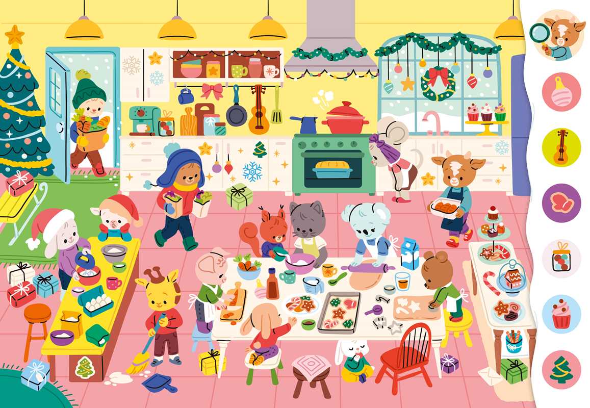 Search & Find Christmas big board book, White Star, image 5 of 9