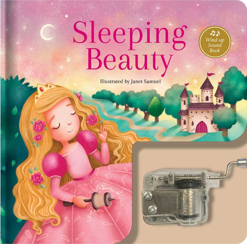 Sleeping Beauty: A Musical Book wind-up board book, Lake Press, image 1 of 6