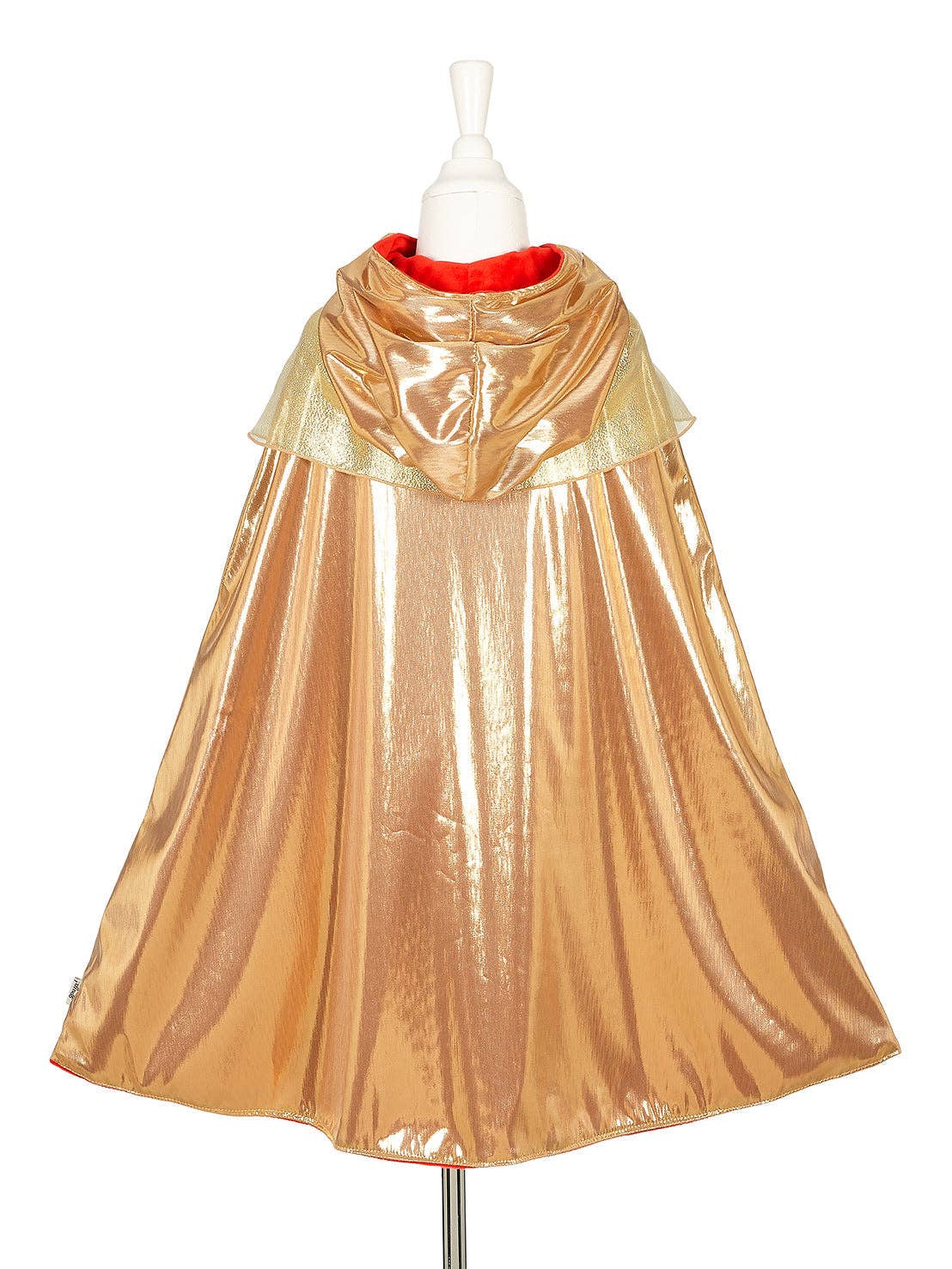 Princess-Red Costume Reversible Cape reverse side