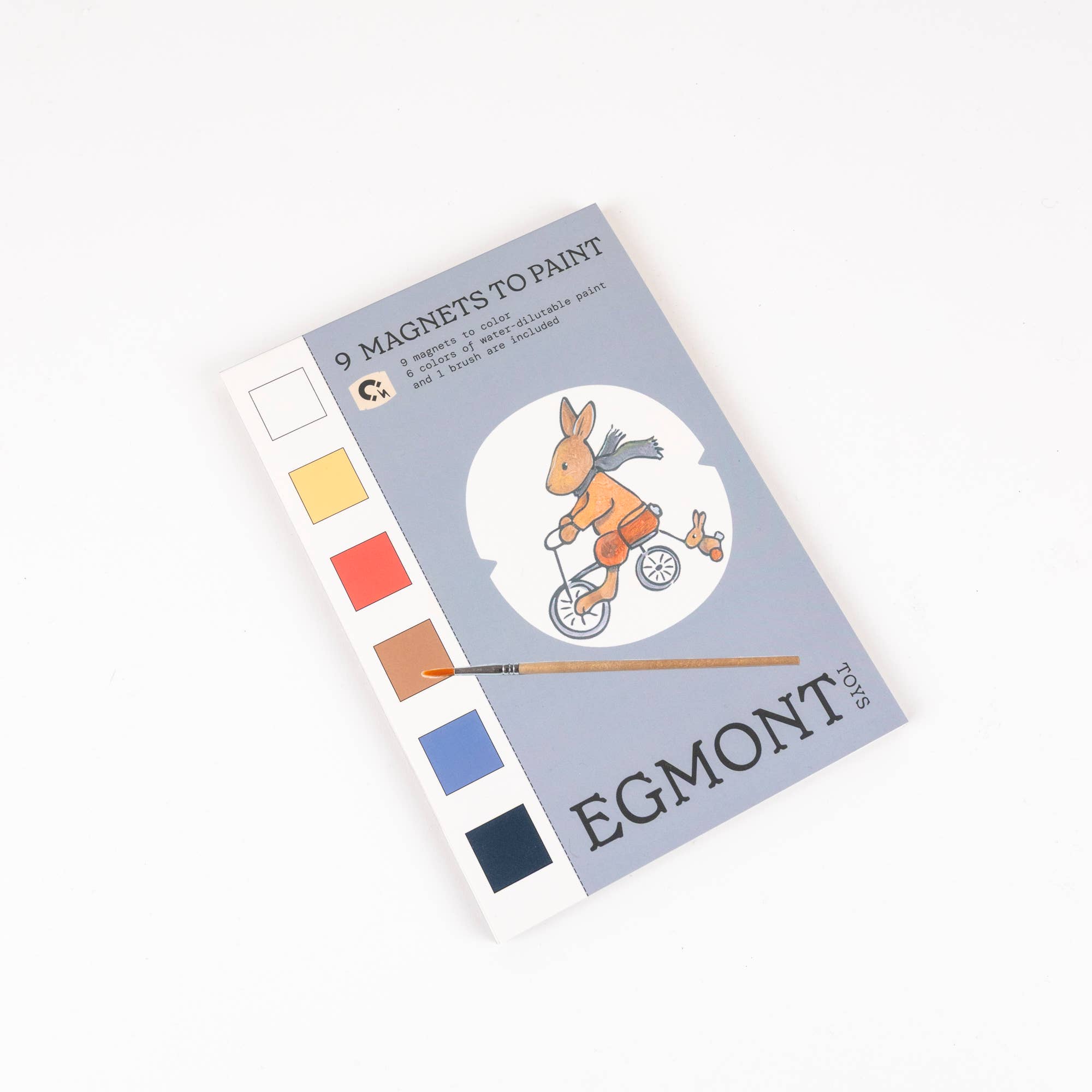 Friends Magnets to Paint – Egmont kids craft kit with 9 wooden magnets