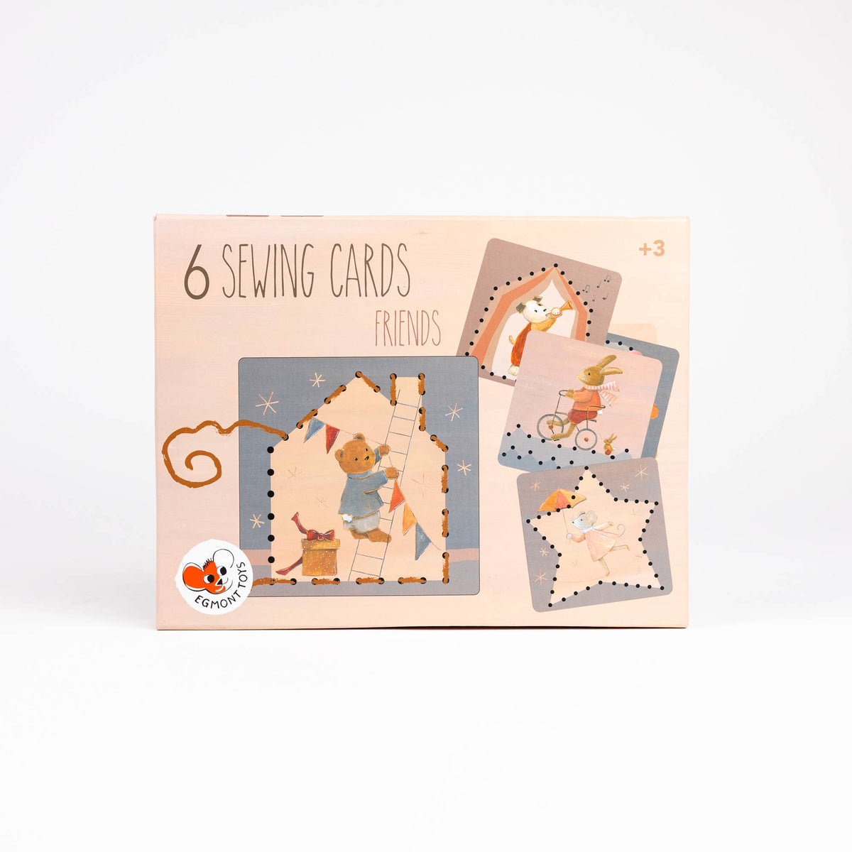 Sewing Cards Friends – Egmont lacing cards with blunt needle