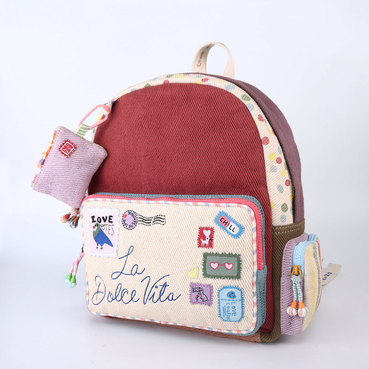 Choose Kind Dugong Love Letters and Postcard Days backpack