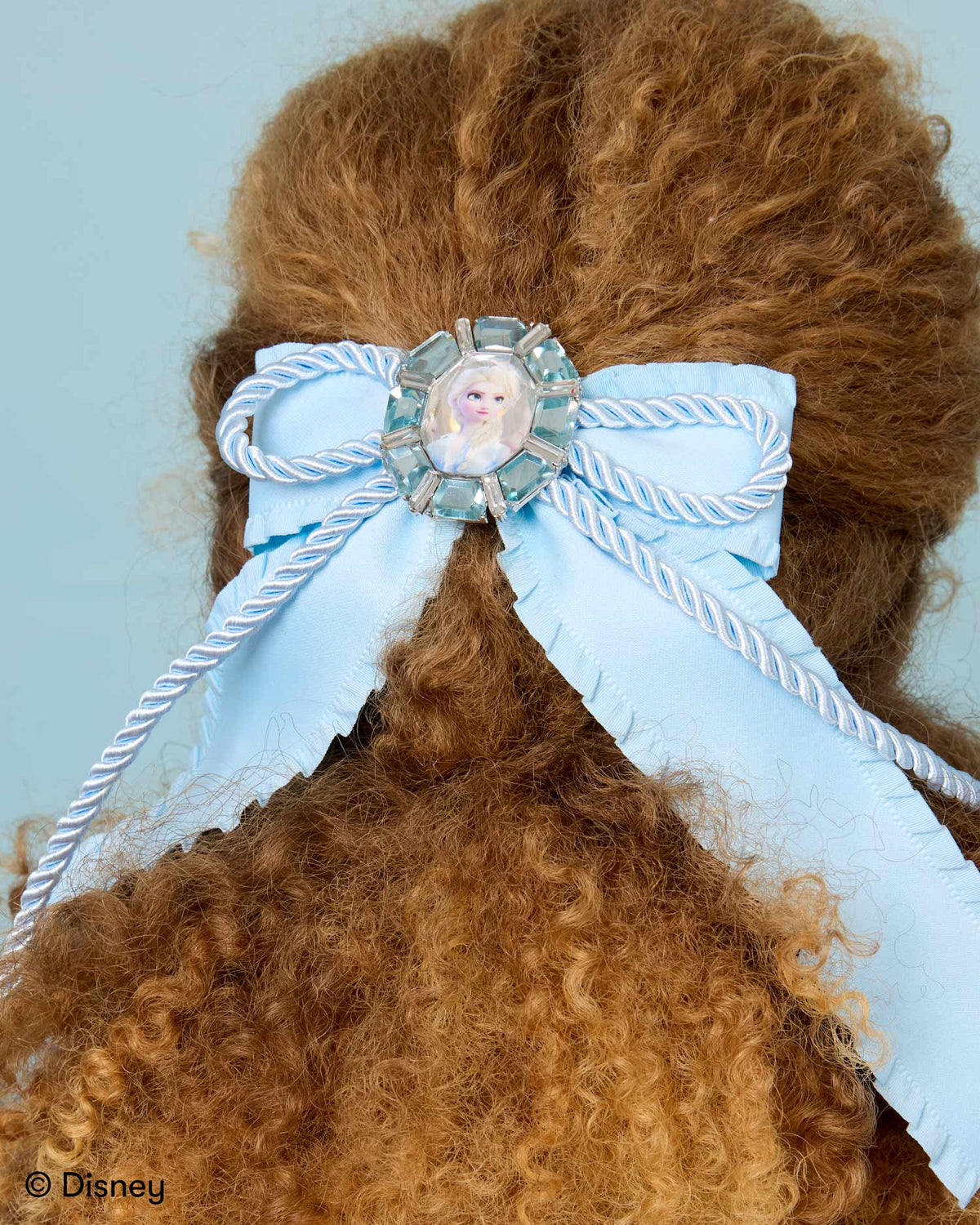 Super Smalls Disney Frozen Elsa Icy Elegance Hair Bow, lifestyle photo on model 2