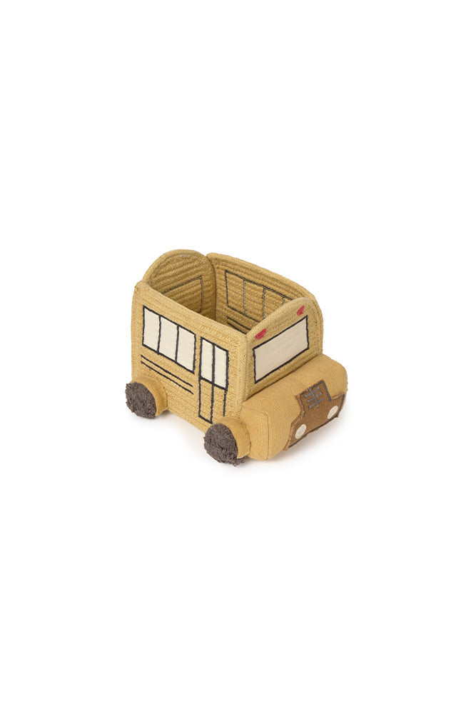 Basket Mini School Bus front - Lorena Canals