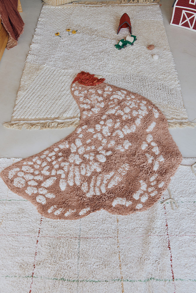 Washable Animal Rug Chicken – Lorena Canals