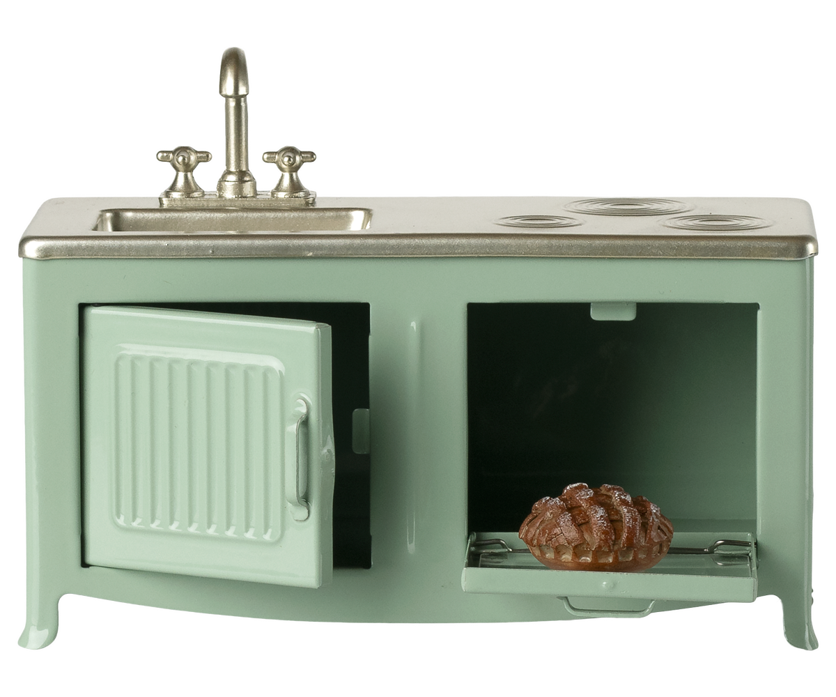Kitchen, Mouse - Mint detail