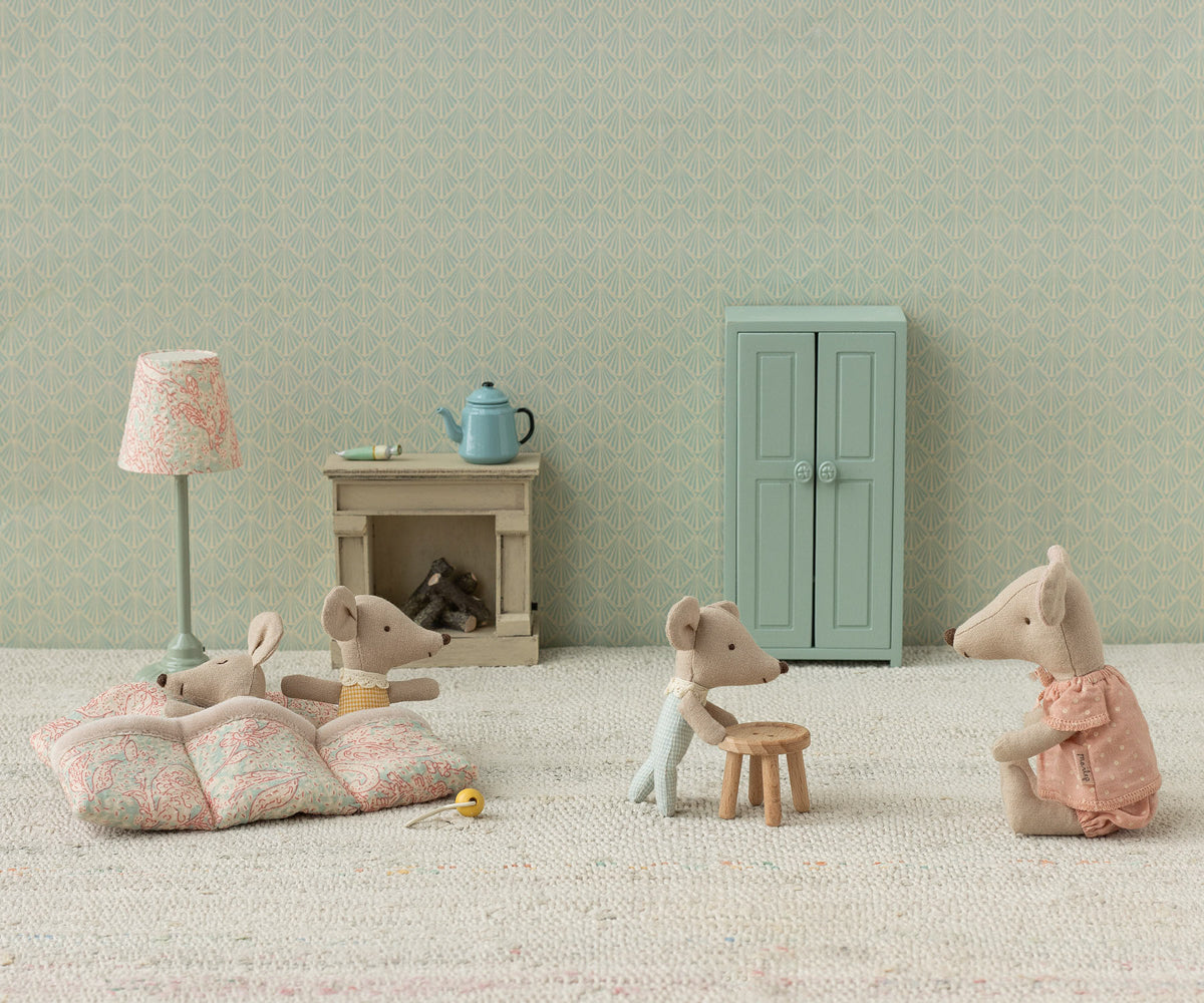Triplets, Baby Mice in Matchbox detail