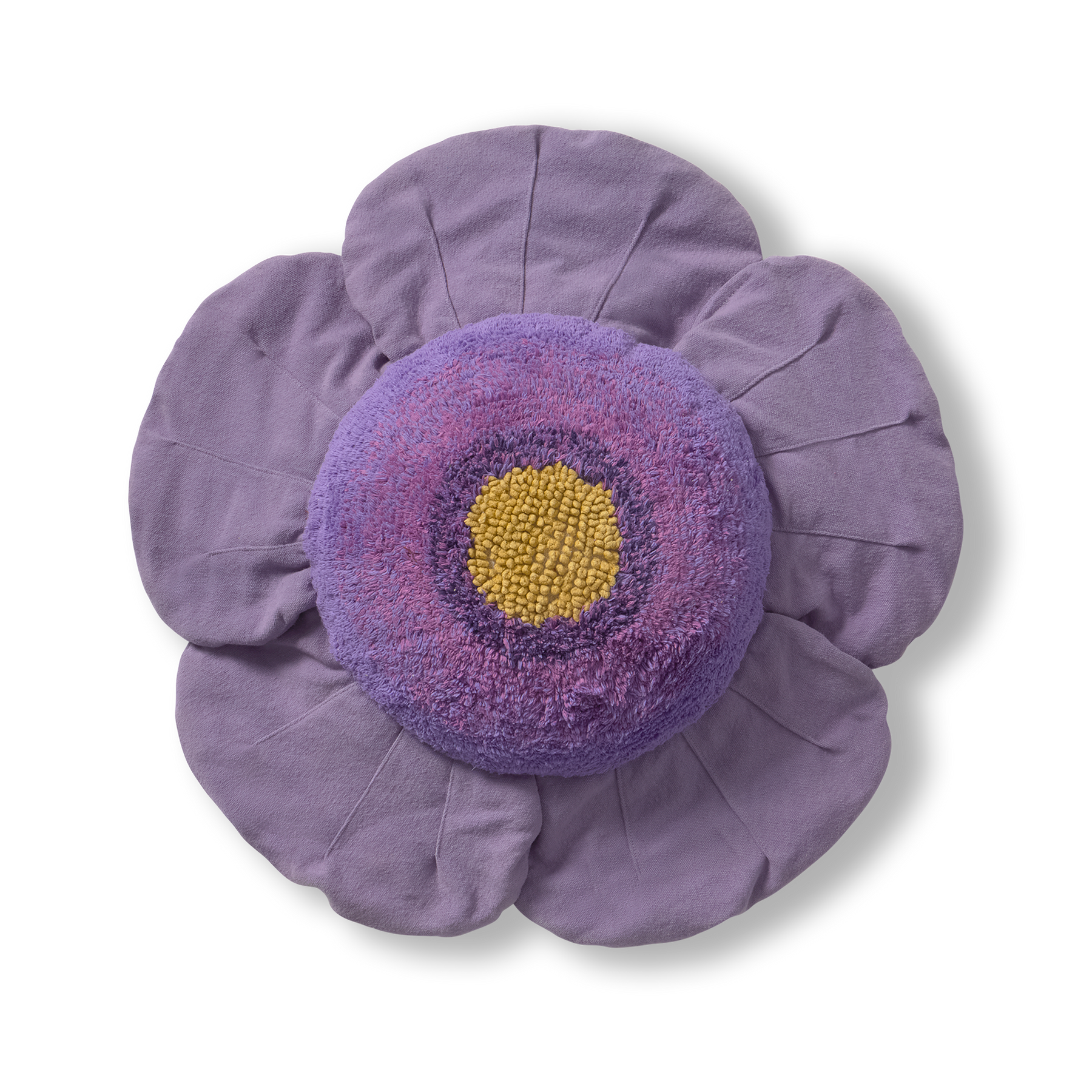 Floor Cushion Purple Poppy - Lorena Canals