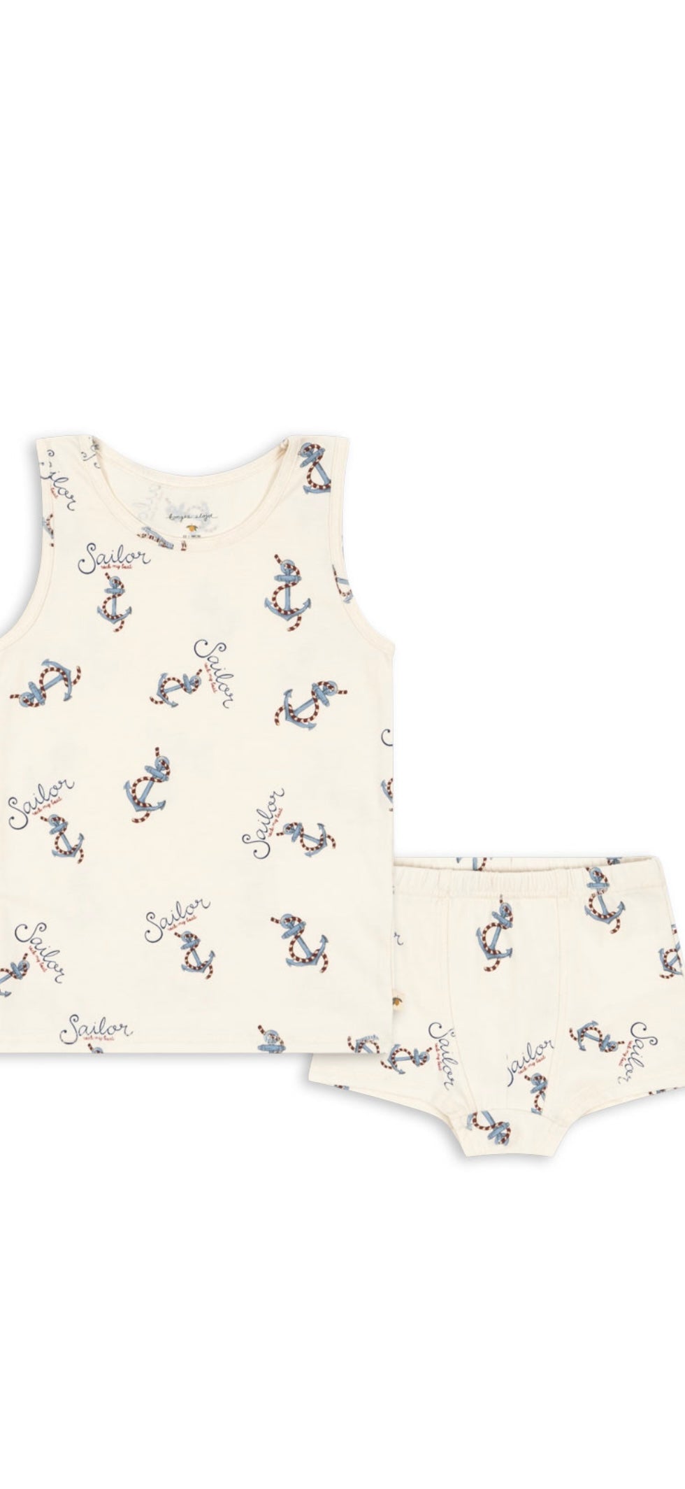 BASIC TANK
UNDERWEAR SET GOTS