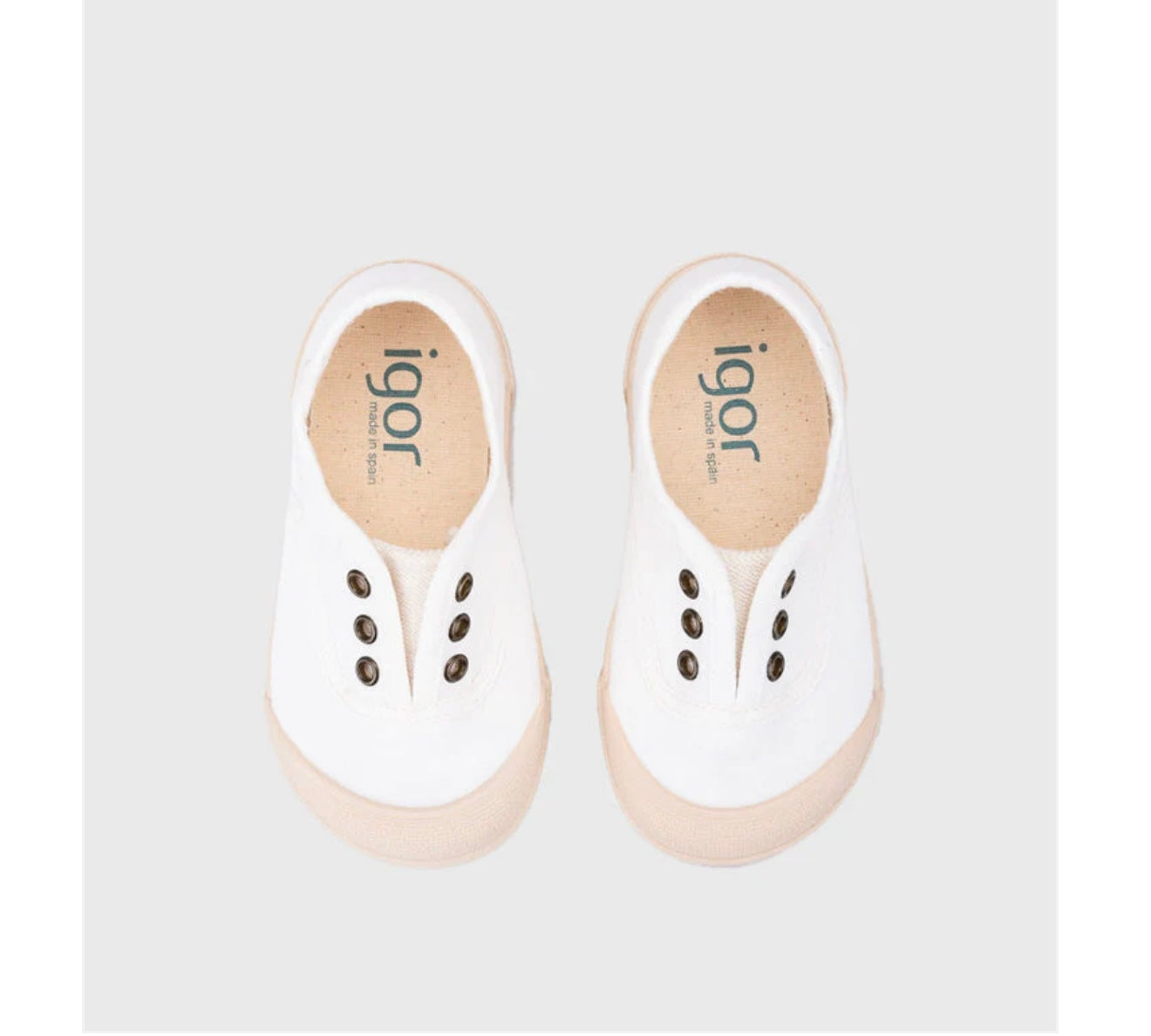 Lona Laceless Shoes - Blanco