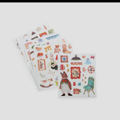 Coloring Books (20 Pages) w/150 Stickers