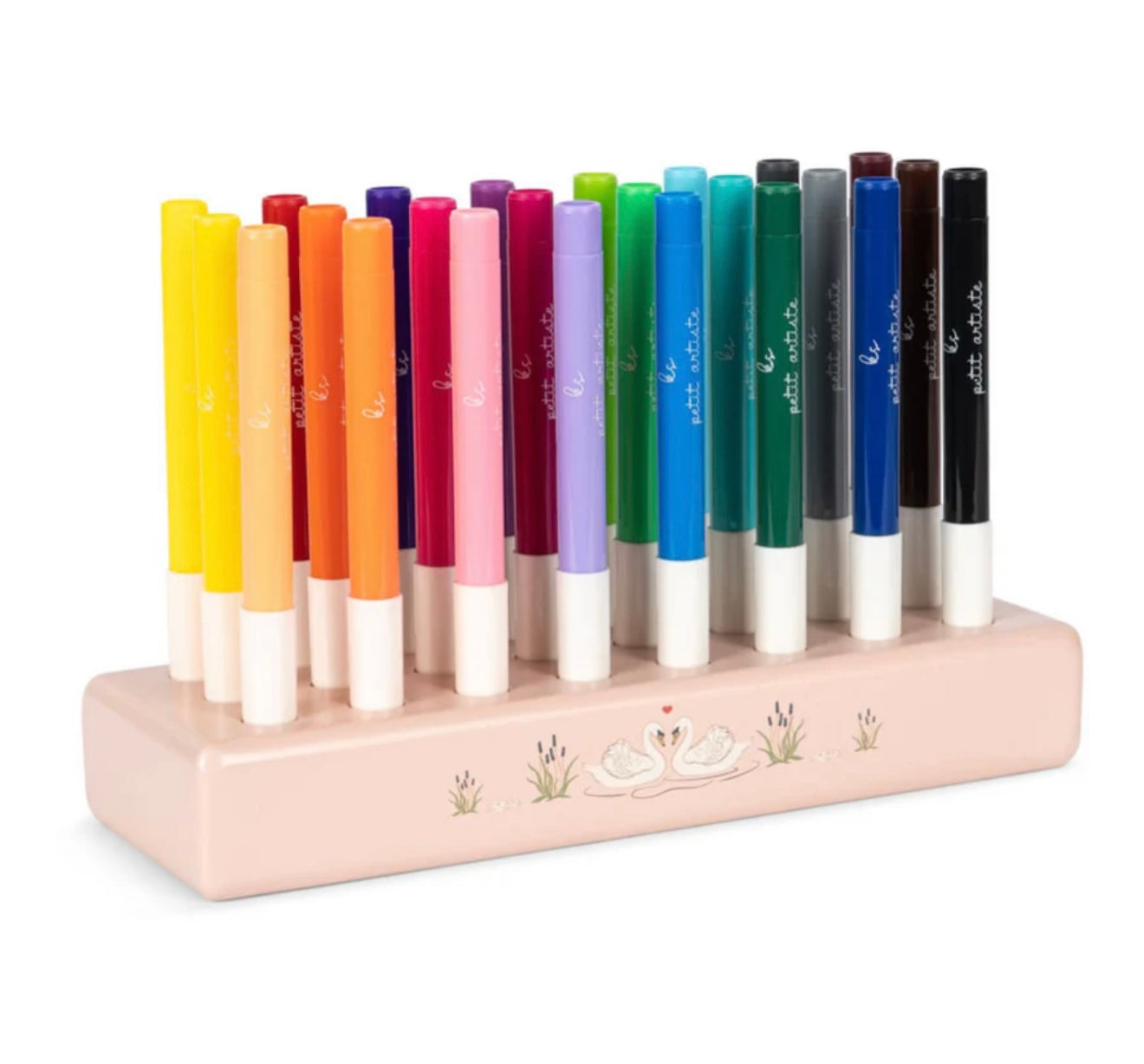 Konges Sløjd Mizumi big markers set for kids in wooden block