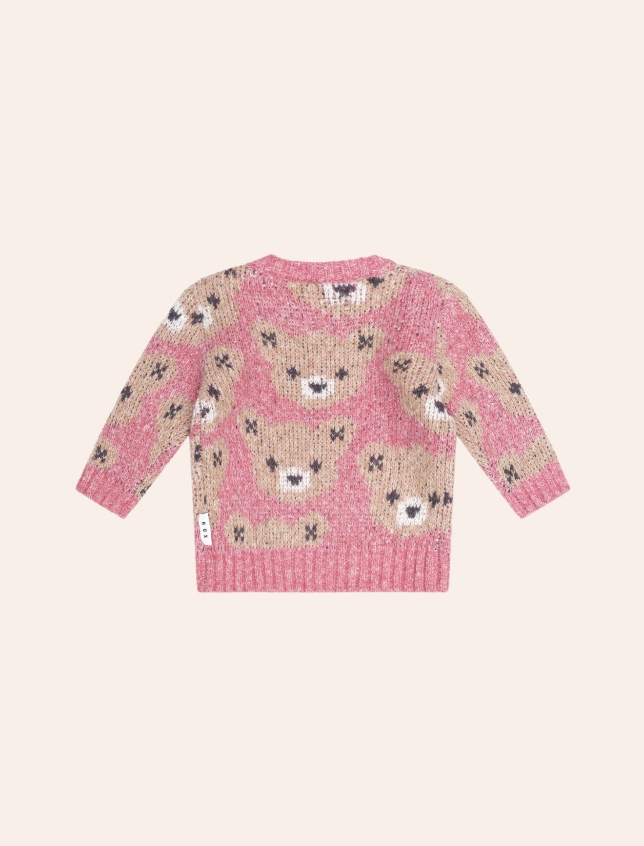 Berry Hux Sponge Pullover – Dusty Berry – Huxbaby
