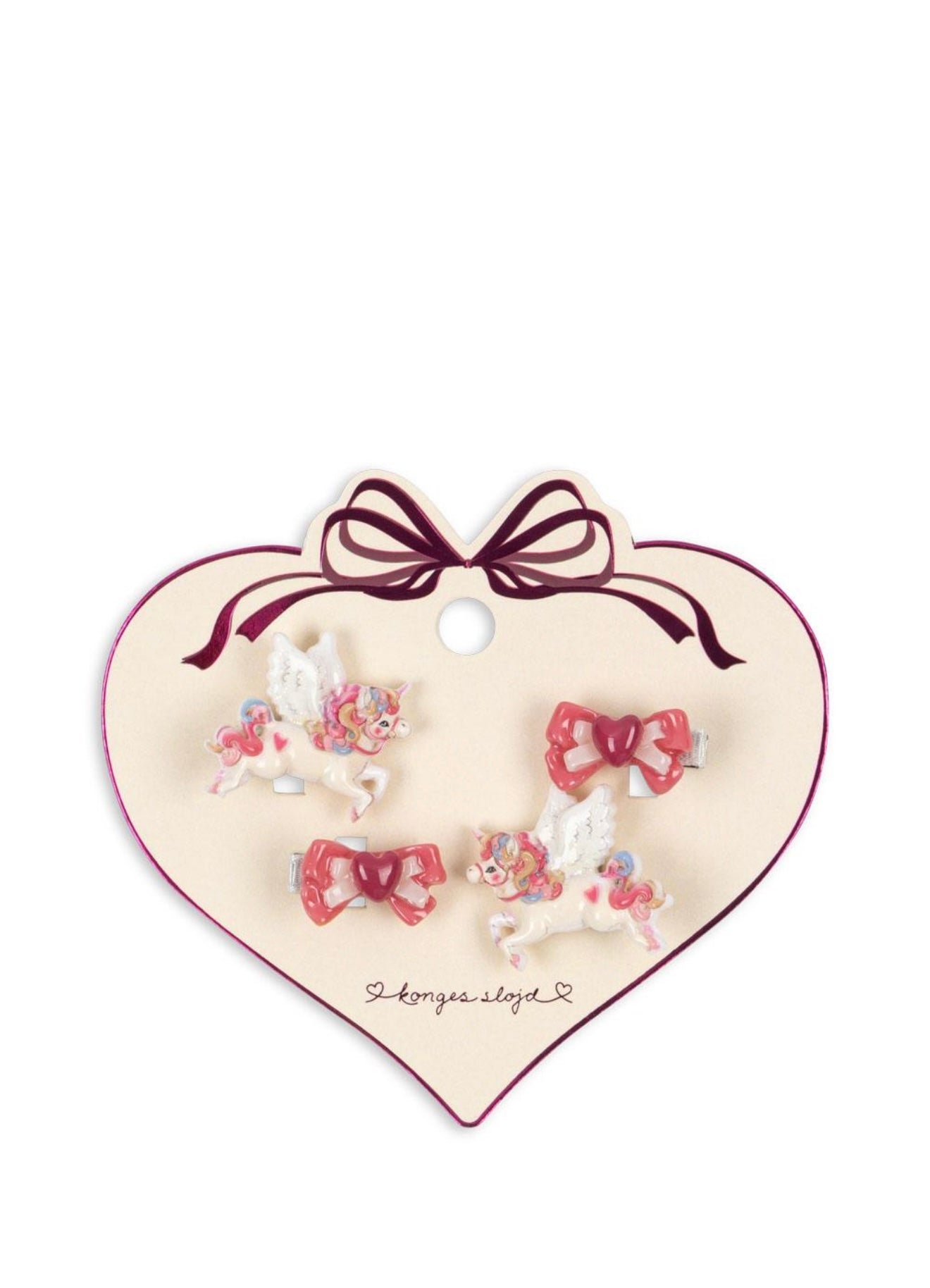 4 PACK UNICORN BOW
HAIR CLIP