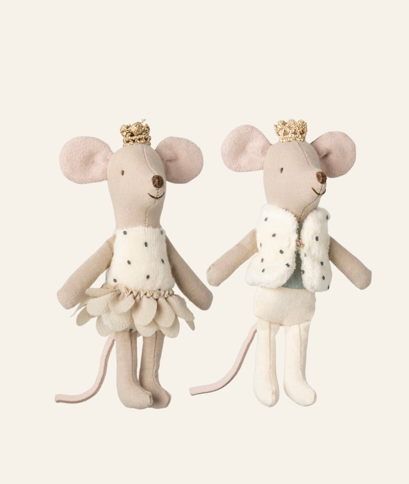 Maileg Royal Twin Mice In Matchbox, Little Sister and Little Brother