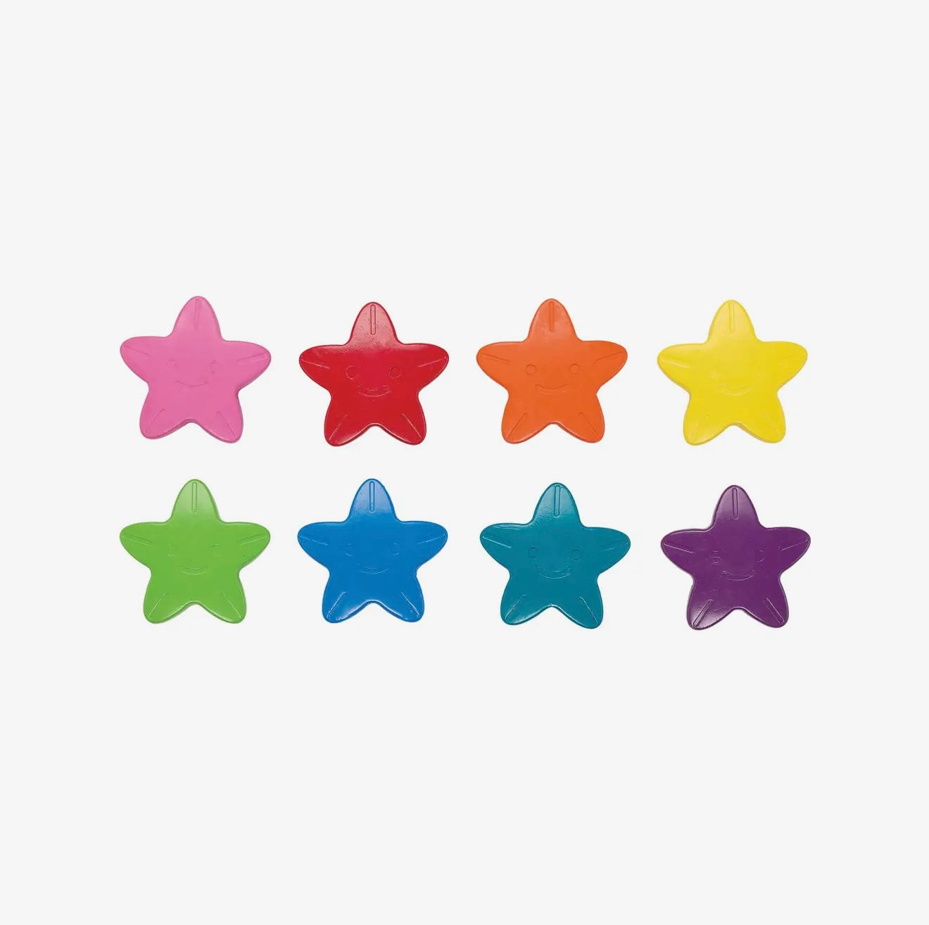 Stars of the Sea Crayons 6-Color Starfish Shaped – Ooly