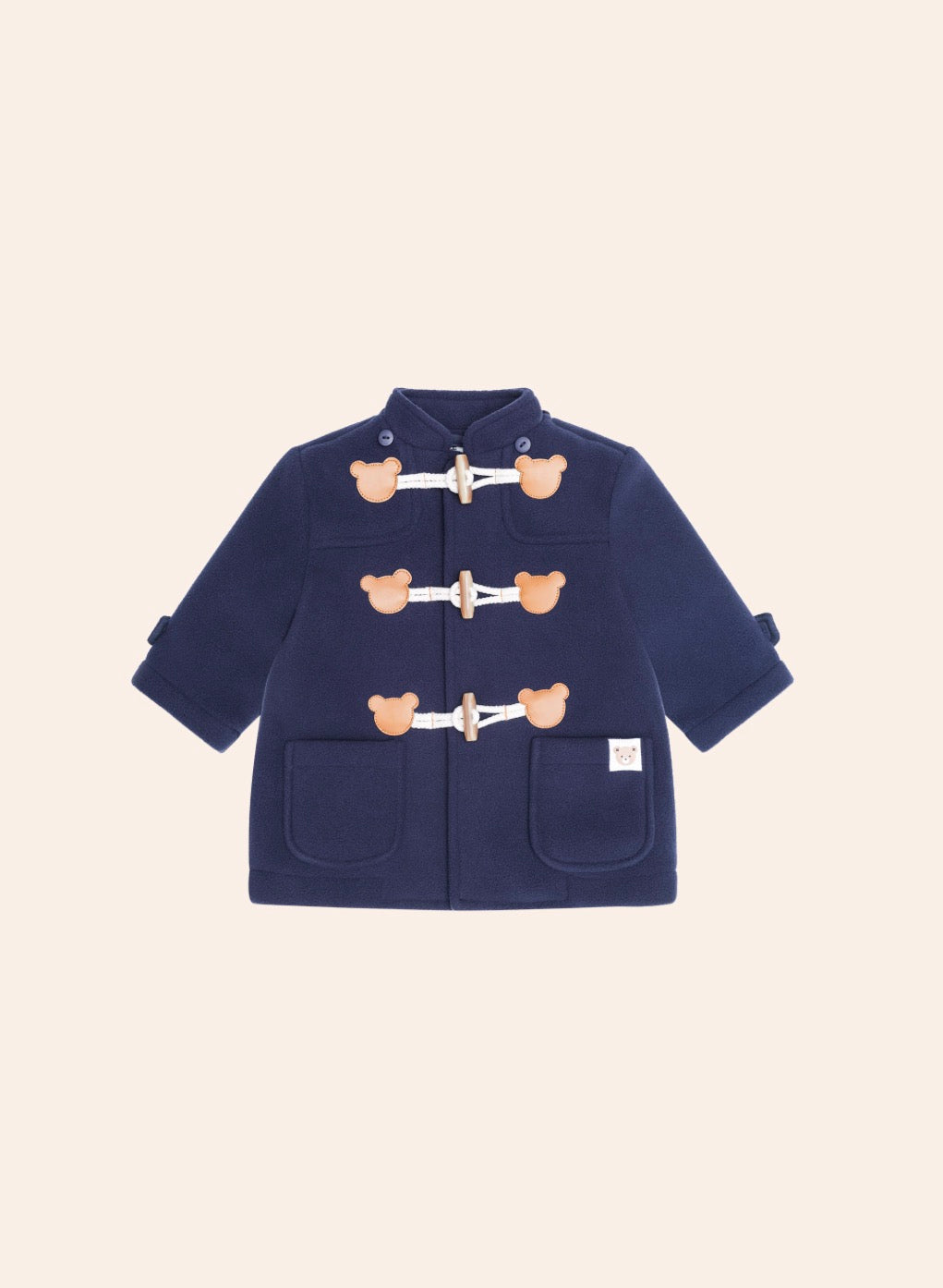 Apres Ski Peacoat – Navy – Huxbaby