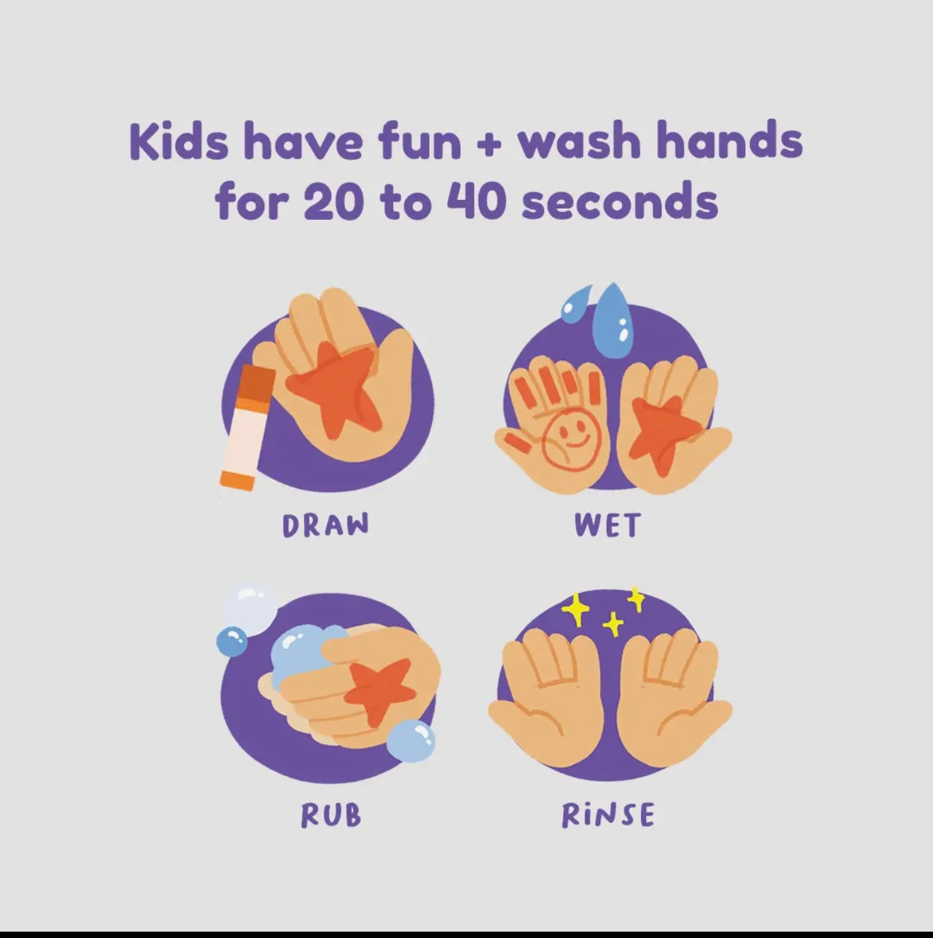 Blue - Hand Soap Pen For Kids