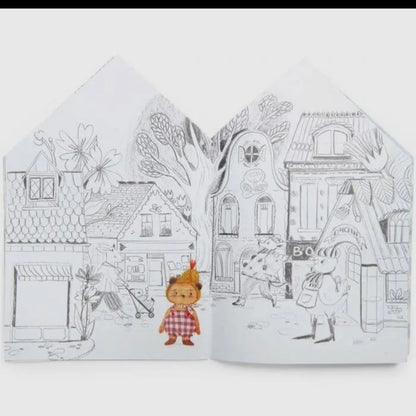 Coloring Books (20 Pages) w/150 Stickers