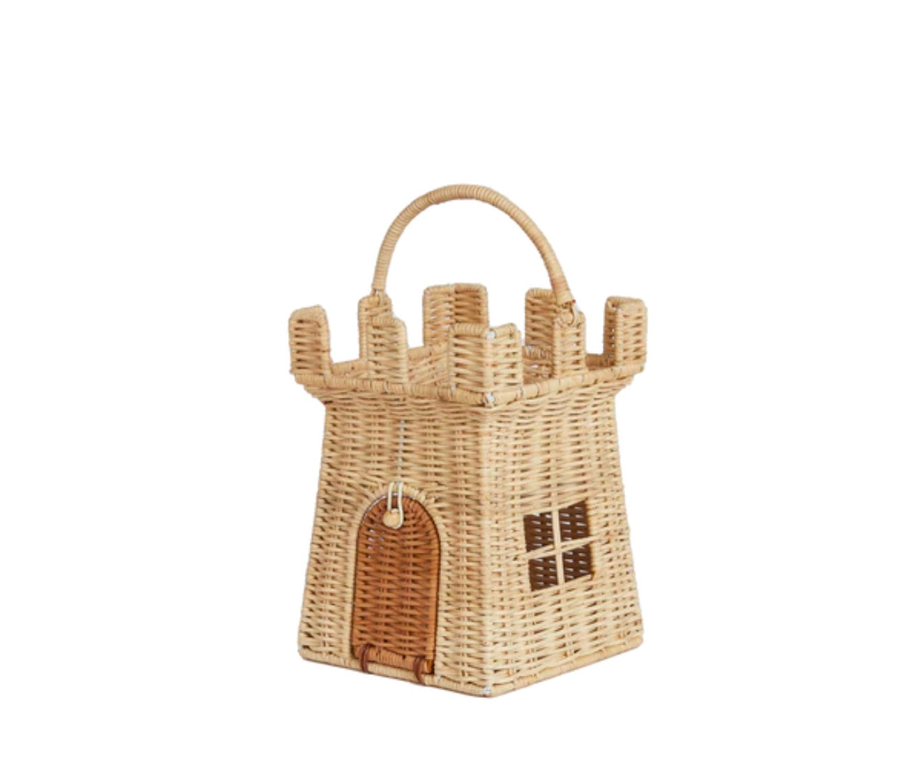 Rattan Castle Bag – OlliElla