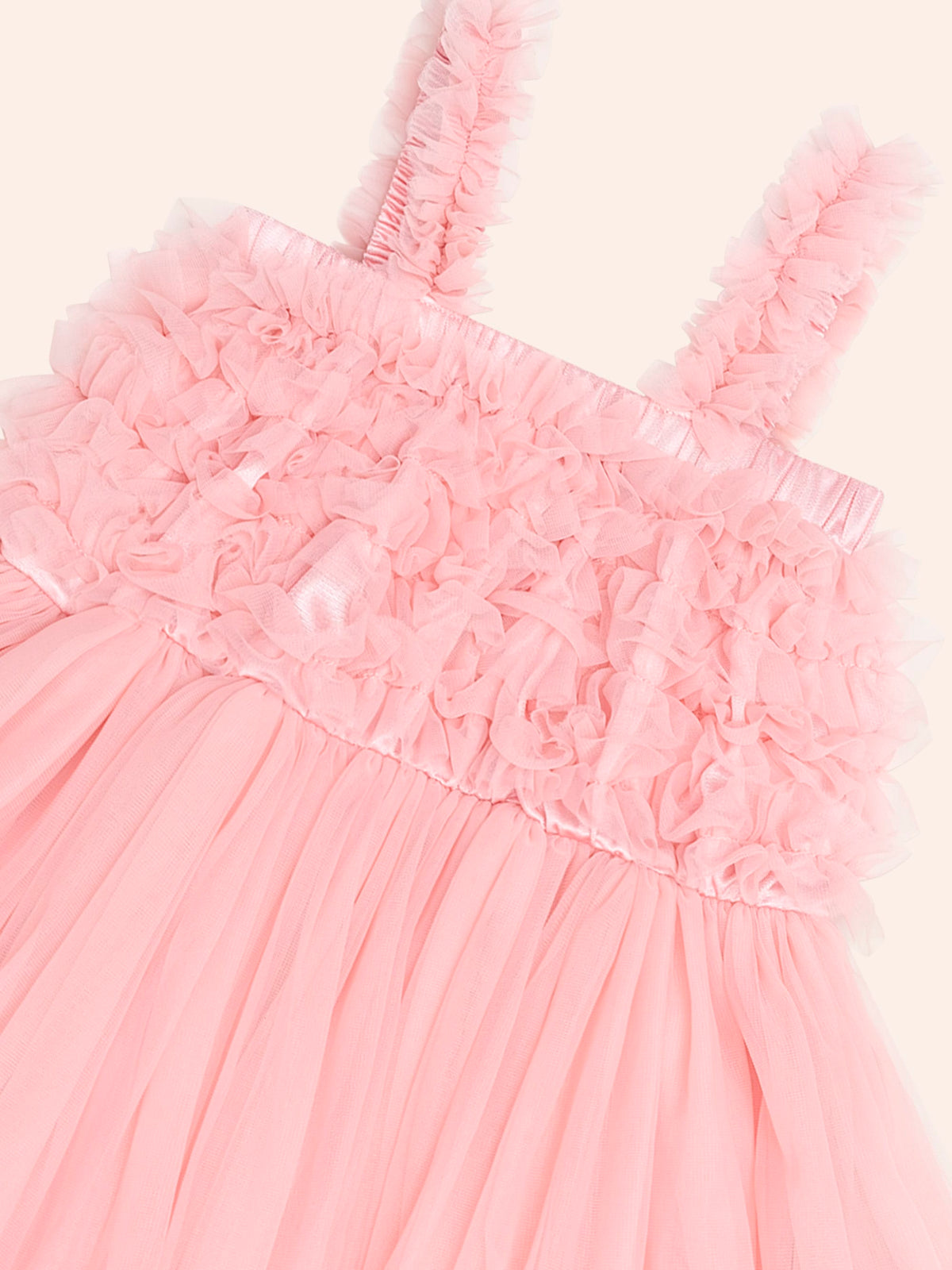 Pink Cha Cha Dress – Vintage Pink – Huxbaby