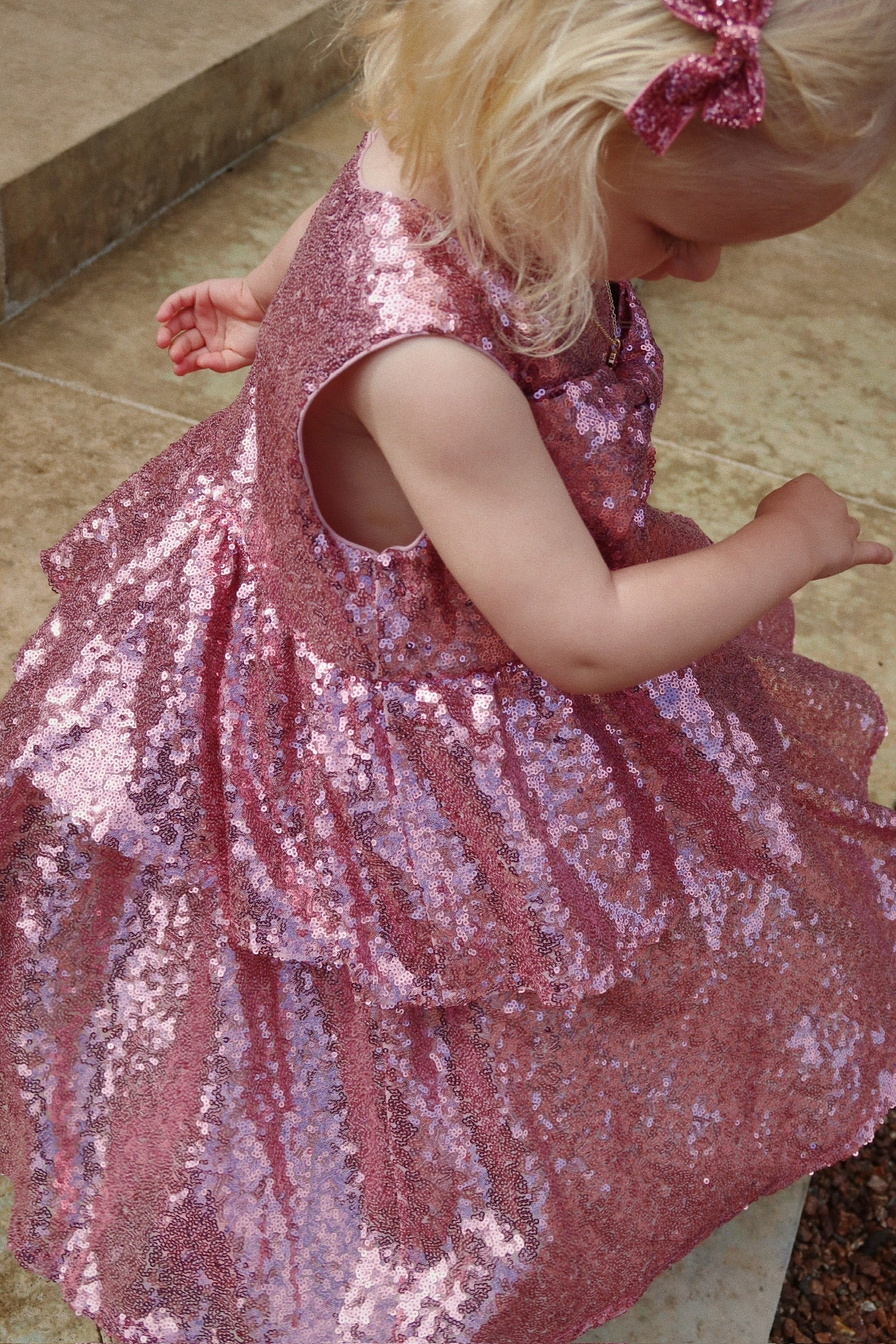 Konges Sløjd Rosie dress bow detail