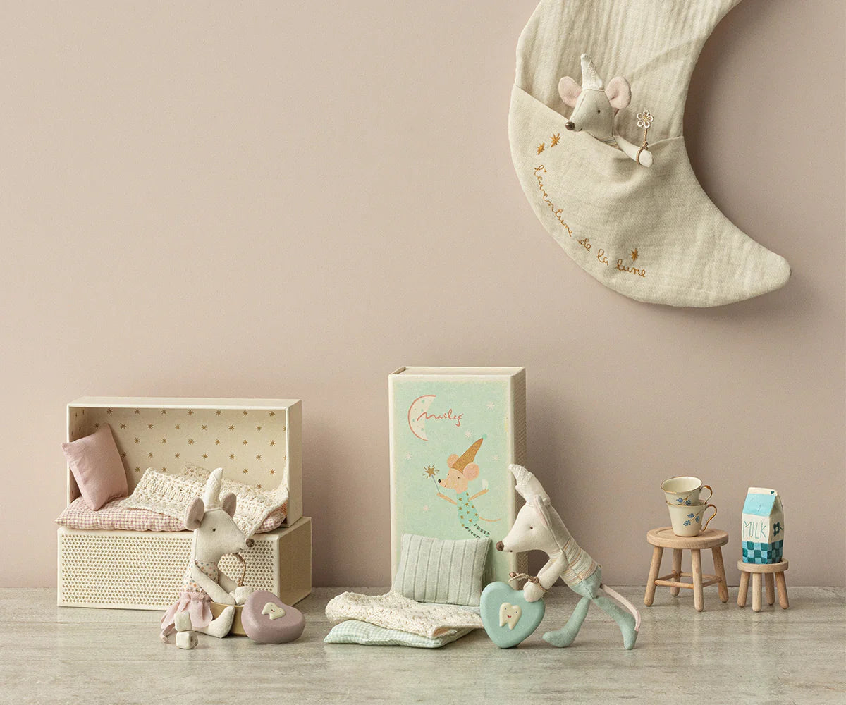 Tooth Fairy Mouse, Little Sister in Matchbox | Maileg | littlewild kids