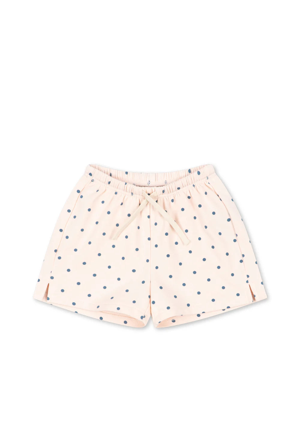 Konges Sløjd spotty sweat shorts for kids, organic cotton shorts with subtle dot pattern