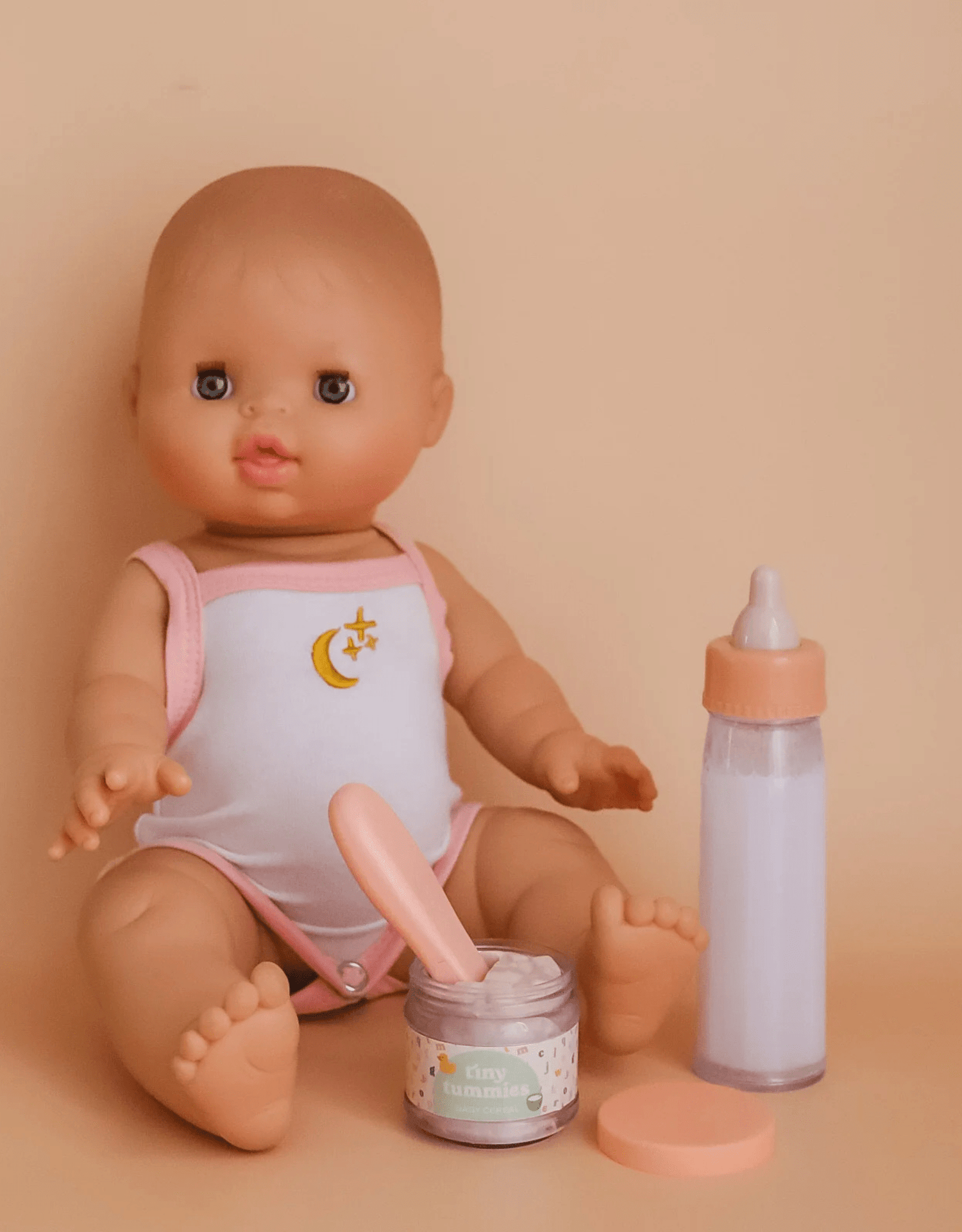 Tiny Harlow My First Tiny Tummies Gift Set - Milk and Cereal - littlewild kids