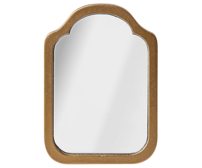 Miniature Gold Mirror