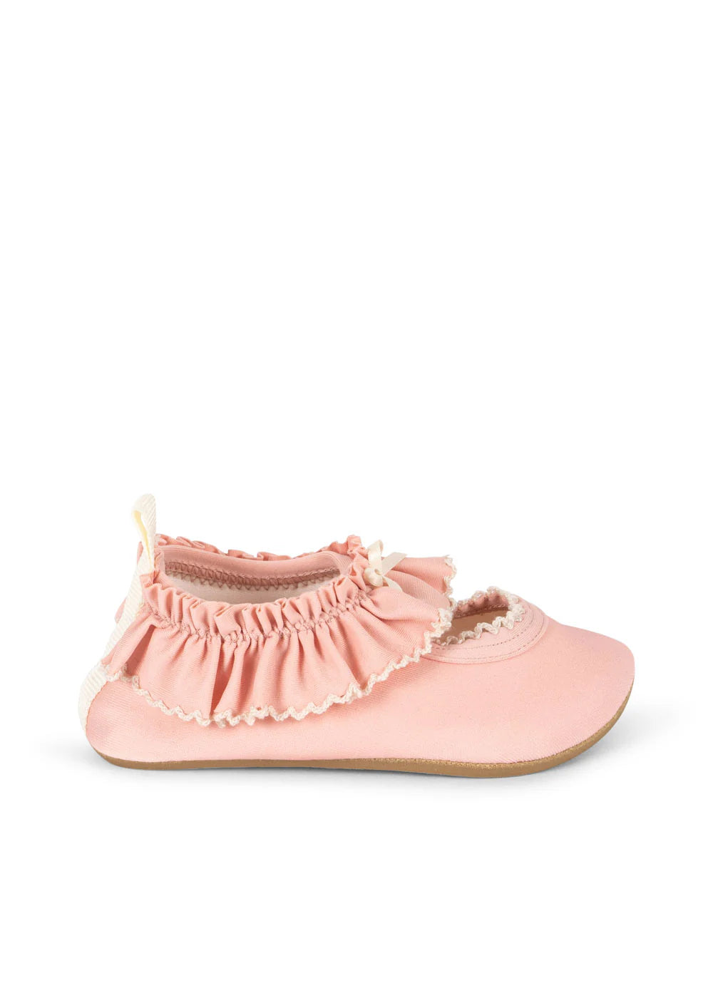 Konges Sløjd baby swim shoes with frill detail