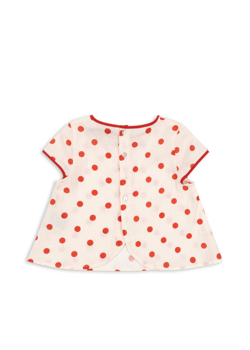 Short sleeve Vivo Top by Konges Sløjd, breathable baby and toddler top