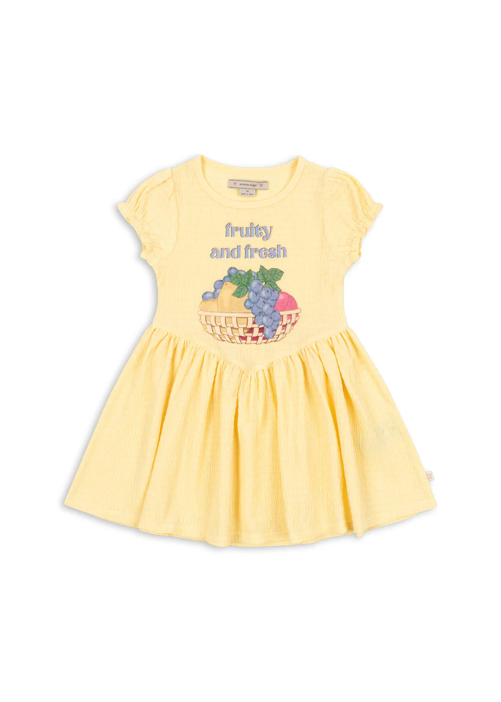 Solilja Dress baby dress by Konges Sløjd, lightweight Scandinavian style toddler dress