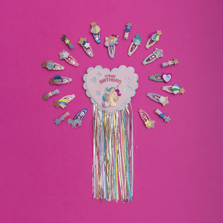 Magical Unicorn Birthday Badge – Mimi & Lula, view 2
