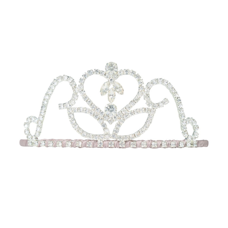 Classic Princess Tiara – Mimi & Lula silver-tone dress-up tiara
