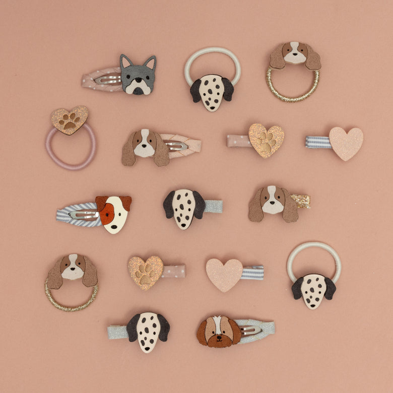 Puppy Love Mini Hair Clips – Mimi & Lula, view 2