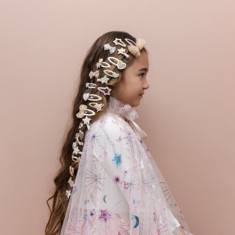 Large Tutu Bow Hair Clips – Mimi & Lula, view 2