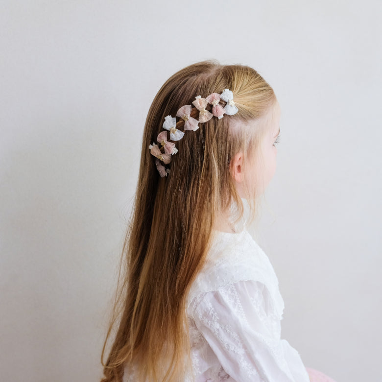 Tutu Bow Salon Hair Clips by Mimi & Lula for kids