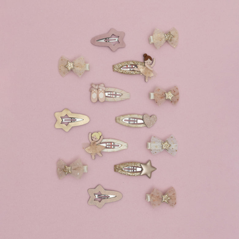 Ballerina Mini Hair Clips – Mimi & Lula, view 2
