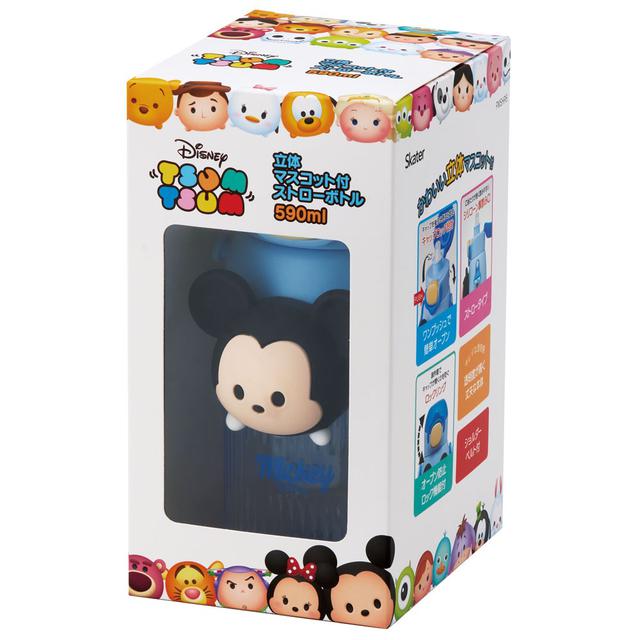 Disney Tsum Tsum Mickey Mouse 3D Mascot Straw Bottle – 590ml