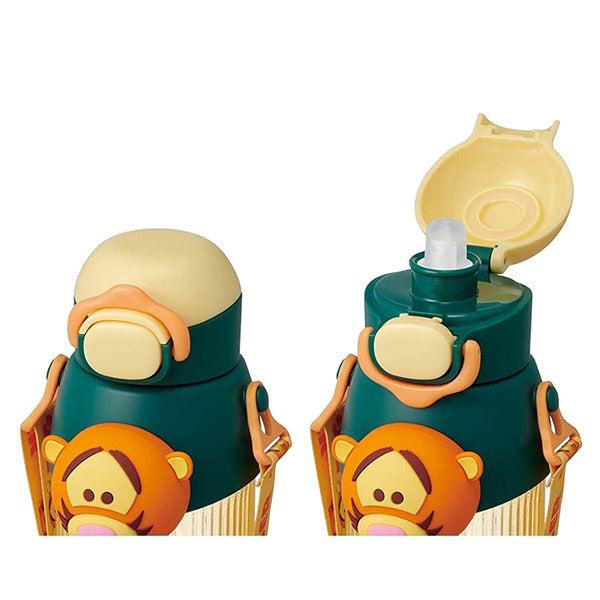 Disney Tsum Tsum Tigger 3D Mascot Straw Bottle – 590ml