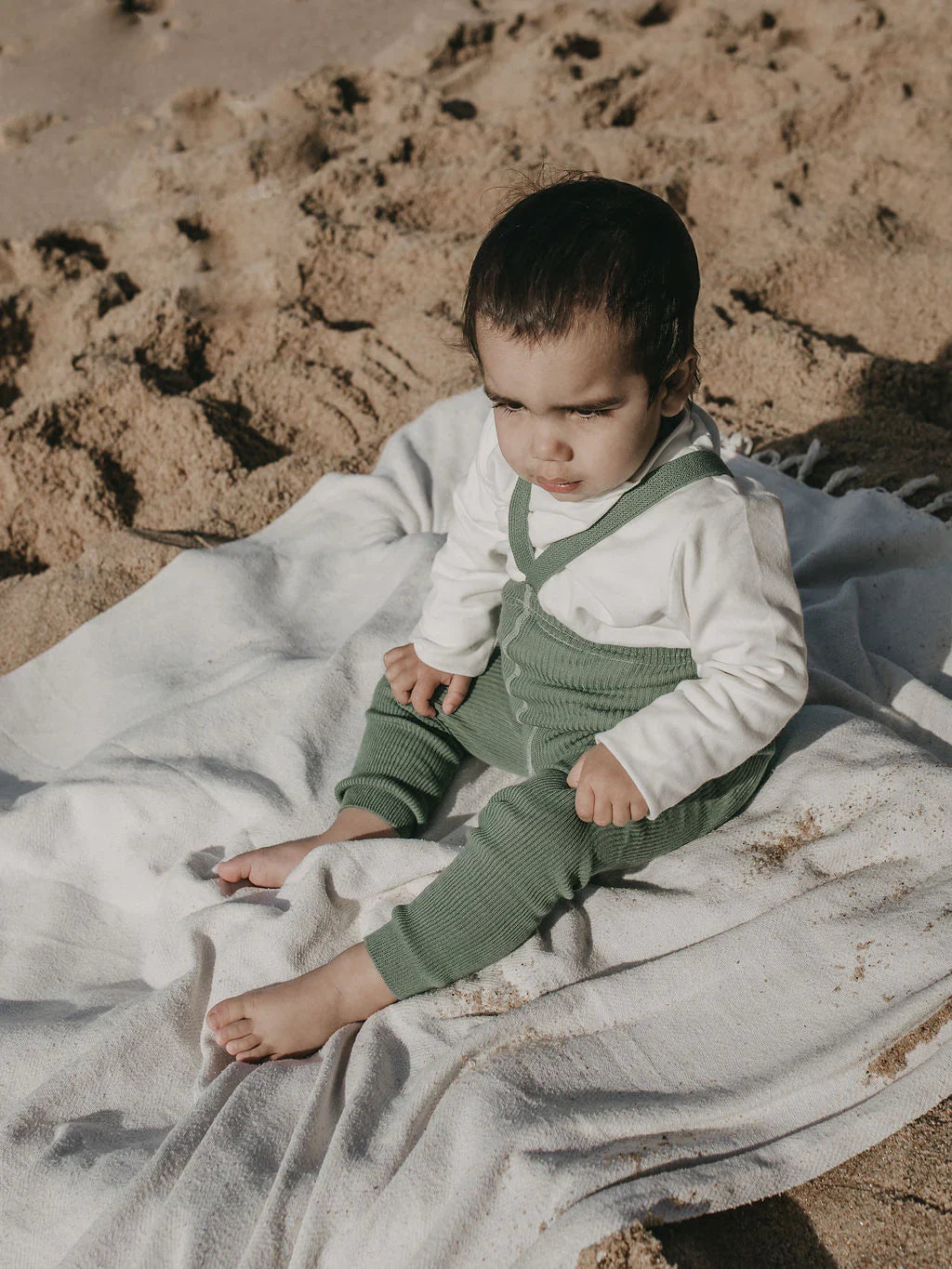 FOOTLESS TIGHTS MATCHA OAT LATTE