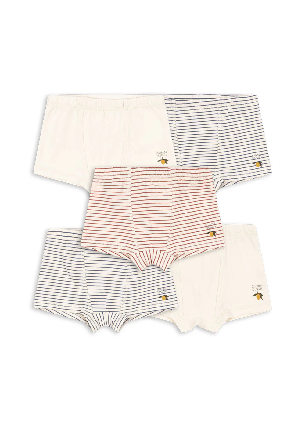 Basic 5 Pack Boy Boxers GOTS – Konges Sløjd