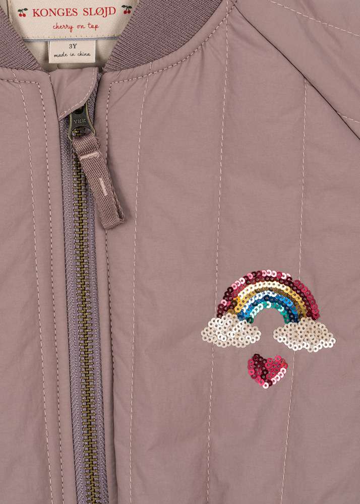 Bomberjacke Juno Sequin · twilight mauve